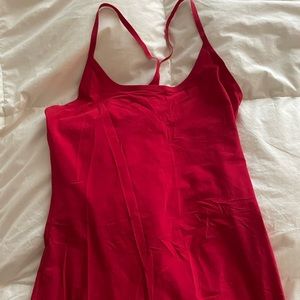 Red Outdoor Voices Exercise Dress